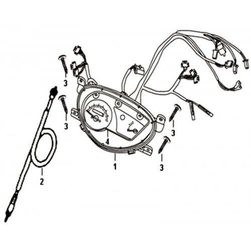 SPEEDOMETER ASSY