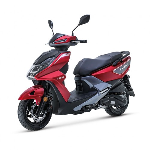 FNX 125 ROUGE/ANTHRACITE MAT E5