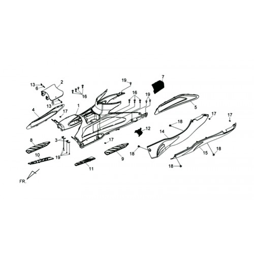 BAS DE CAISSE G BLANC WH-003U