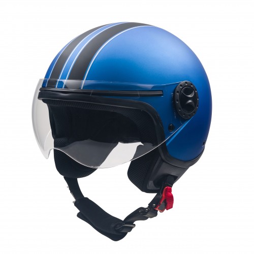 HELMET SYM1 DECO MATT BLUE BU-2154U M