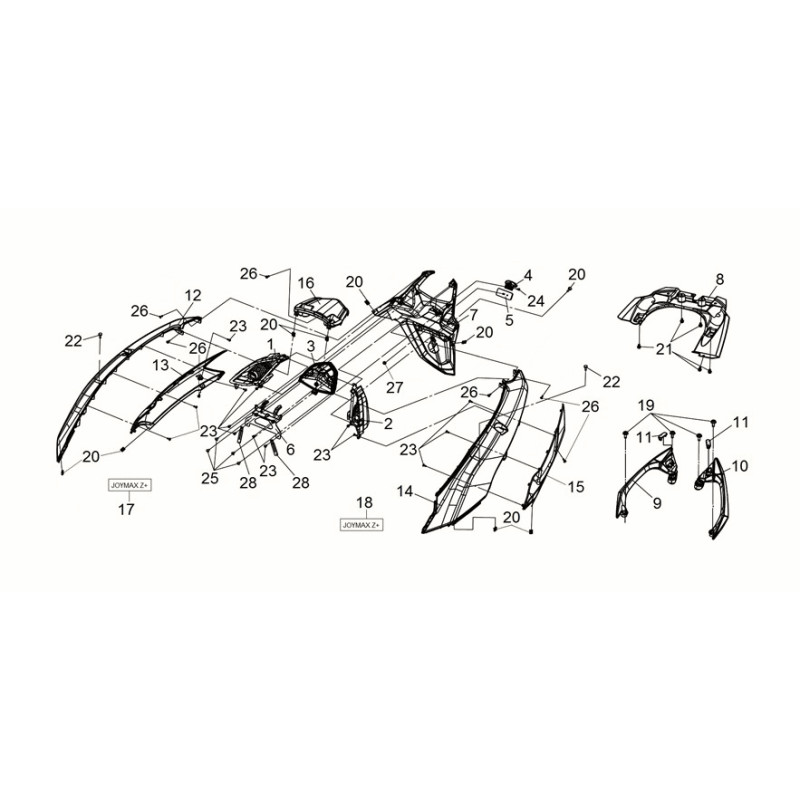 L RR. CARRIER  BK-001U