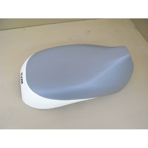SELLE DOUBLE GRISE/BLANCHE