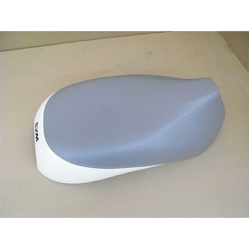 SELLE DOUBLE GRISE/BLANCHE