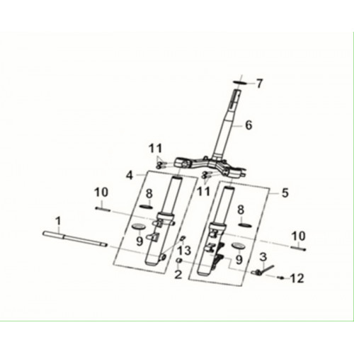 STEERING STEM COMP