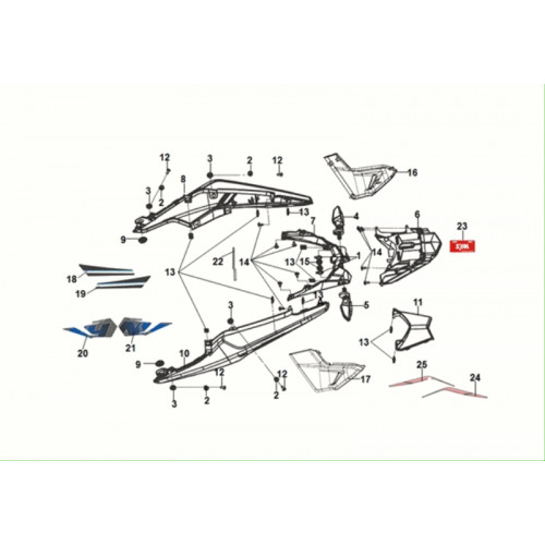 L.SIDECOVER(BK-007U)