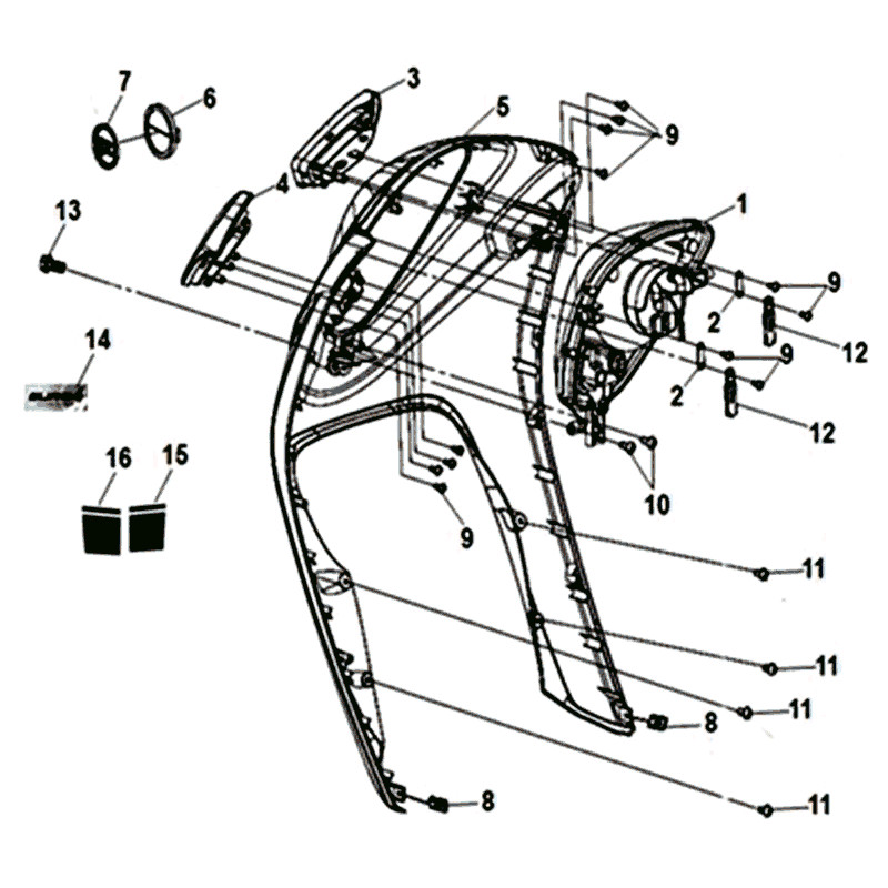 ADHESIF FACE AV D WH-8018P/BK-001C
