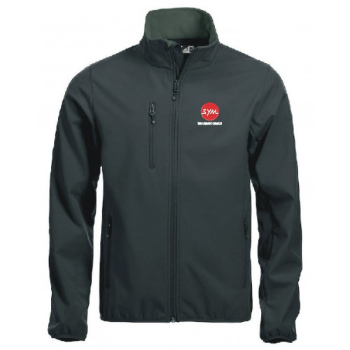 SOFTSHELL JACKET MEN BLACK L