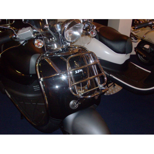 PORTE-BAGAGE AVT CHROME ALLO