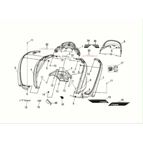 RH. BODY COVER(GY-7450U)