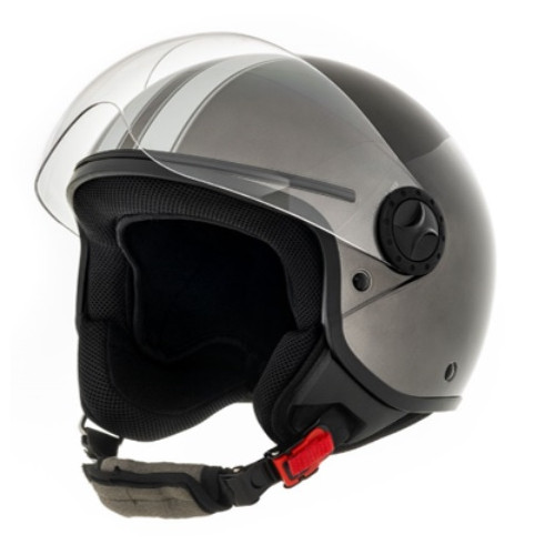 CASQUE SYM1 DECO BRUN L9BK7C XS