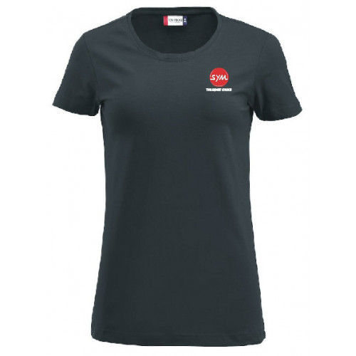 T-SHIRT LADIES BLACK S