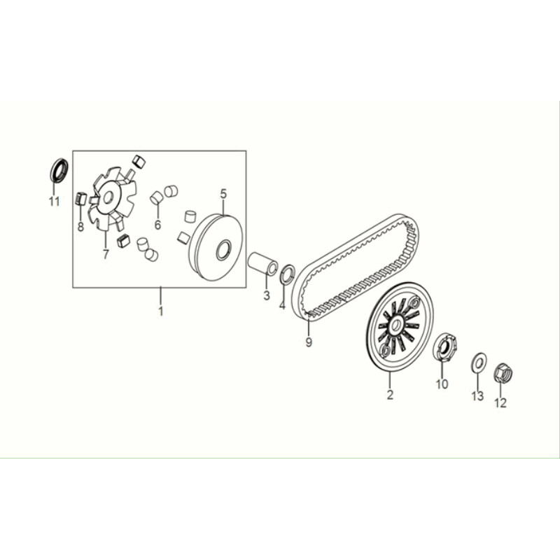 JEU DE GALETS(5.9G) 6PCS