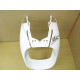 TABLIER BLANC/DECO MIO50+BANDES MARRON