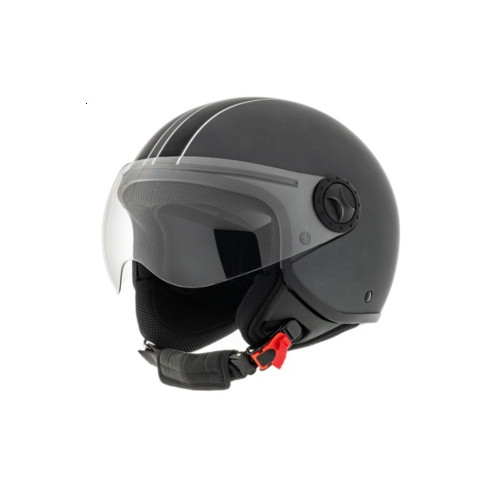 HELMET RIDER+ DECO MATT GREY M